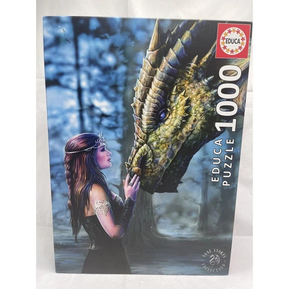 Once Upon a Time - Educa Puzzle (1000pc) Anne Stokes Collection Medival Fantasy